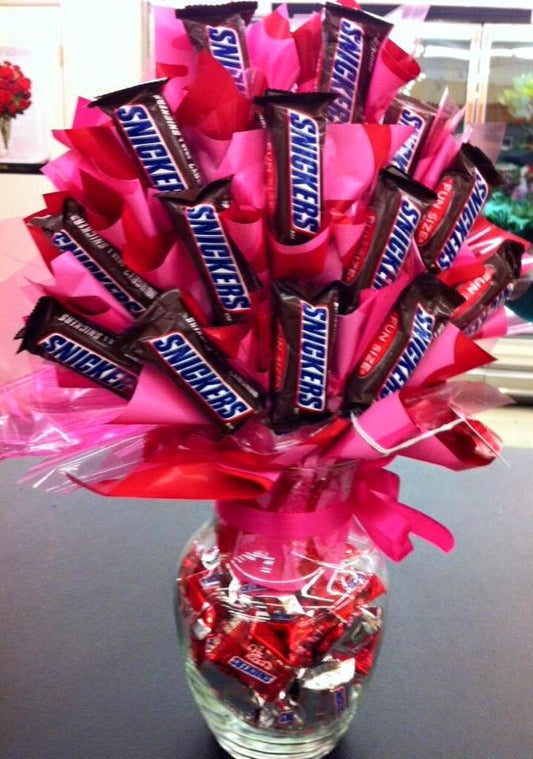 Snickers Candy Bouquet